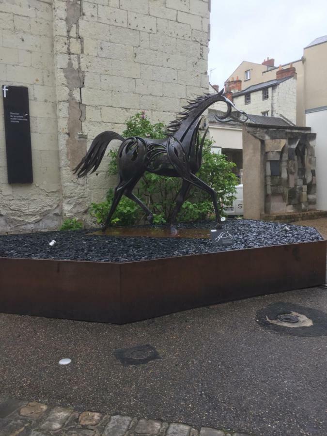 Ferienwohnung Le Petit Lecoy Saumur Exterior foto